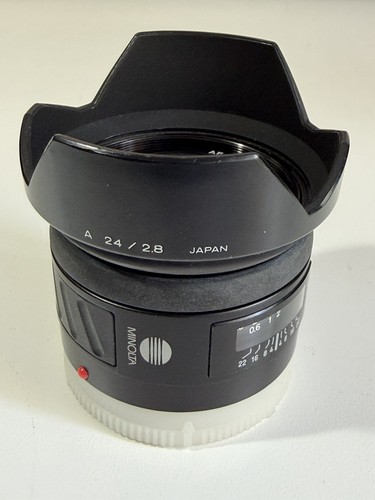 Minolta 24mm 8 sony - af, f/2.8