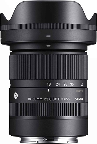 Sigma 50mm 8 dc dn - 18-50mm, f/2.8