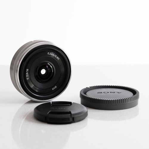 Sony sel16f28 16mm - sony, f2.8