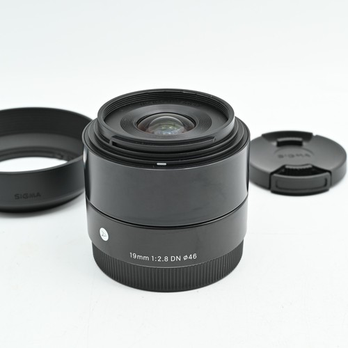 Sigma 19mm art - f2.8, lens