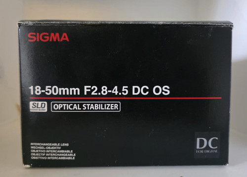 Sigma 4 5 dc - 18-50, os